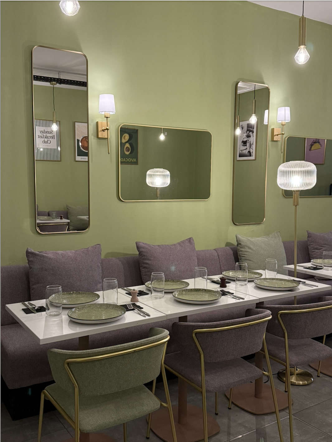 Table dressée pour événement privé — Croix100 Louise Bruxelles